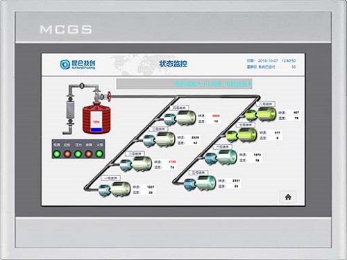 MCGS TPC7022Ni Memoria de interfaz hombre-máquina 128M