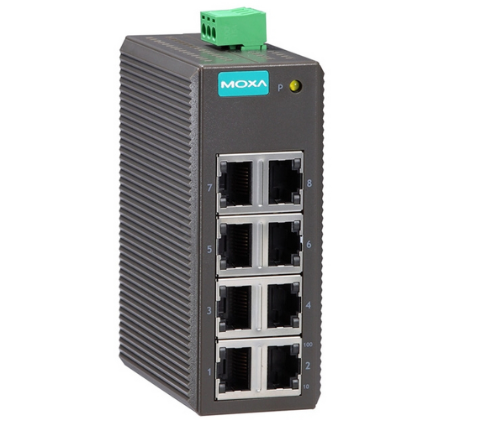 Nivel de interruptor MOXA EDS-G4012-8P-4QGS-LVA-T IP40