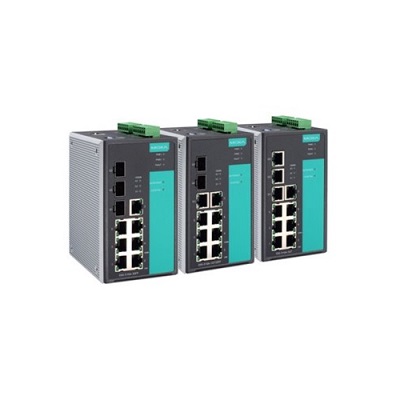 MOXA Conmutador Ethernet industrial EDS-510A-3GT 8 mA