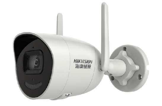 La cámara Hikvision indica que el acceso a la red es anormal