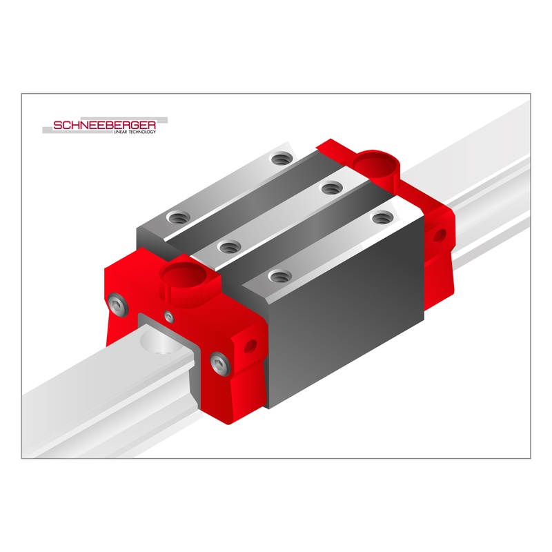 SCHNEEBERGER BM W 15-C-G2-V2 Módulo lineal de accionamiento por correa: ancho de 15 mm, velocidad de 3 m/s