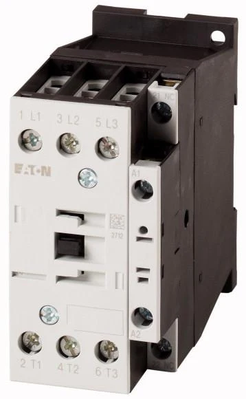 Eaton DILM32-01 Contactor de potencia industrial de 3 polos Clasificación 40A