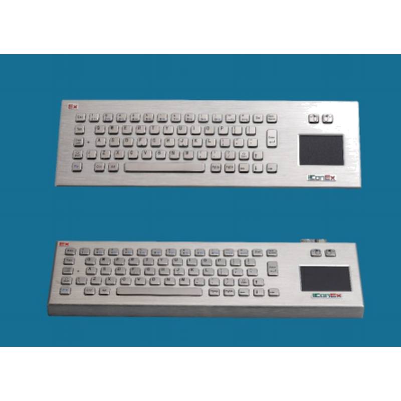 iConEx XYEXKBPC Teclado intrínsecamente seguro a prueba de explosiones con touchpad