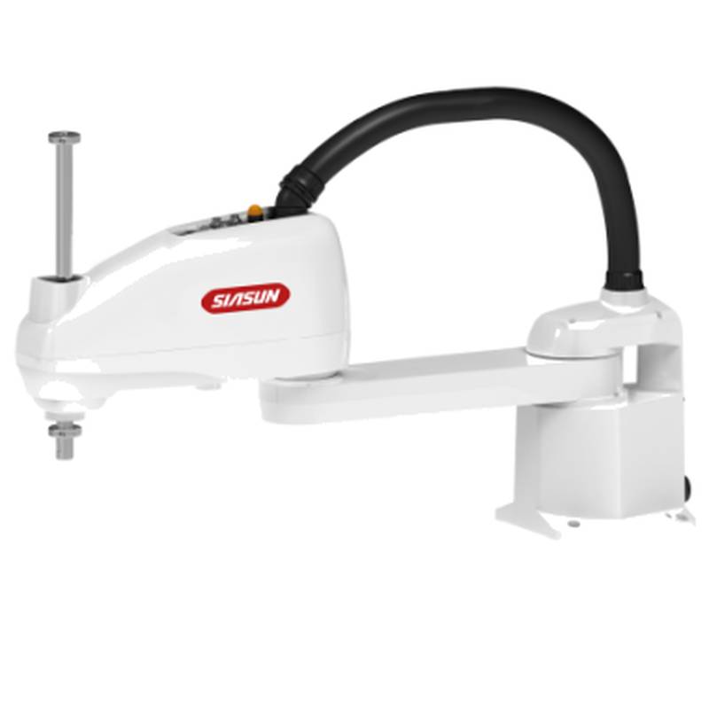 Brazo robótico SCARA de 4 ejes SIASUN SA10A-10/0.80 con alcance extendido de 800 mm para paletizado y manipulación de materiales automatizados