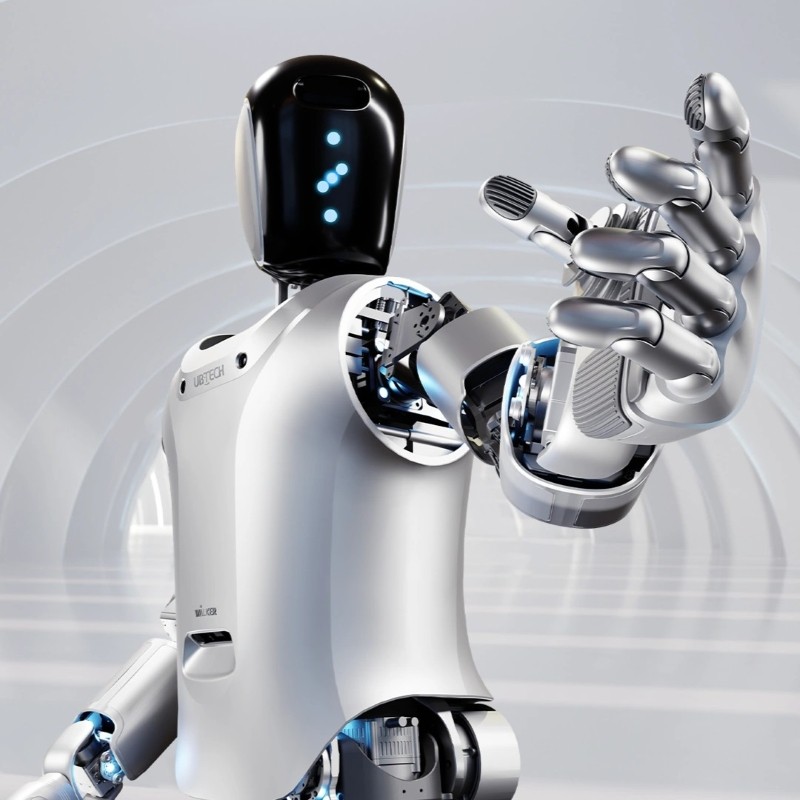 Robot humanoide de fábrica UBTECH Walker S para automatización industrial